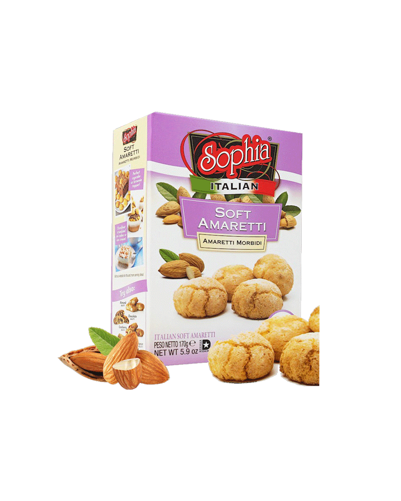 Sophia - Biscotti Soft Amaretti 170gr