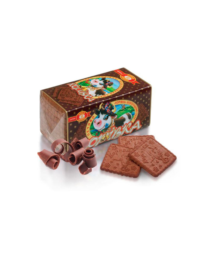 Biscuit Chocolate - Cookies Korovka W/Chocolate 180gr