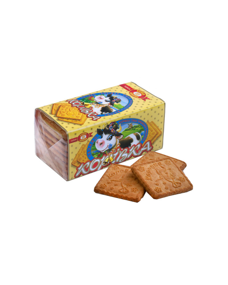 Biscuit Chocolate - Cookies Korovka With Baked Milk 180gr