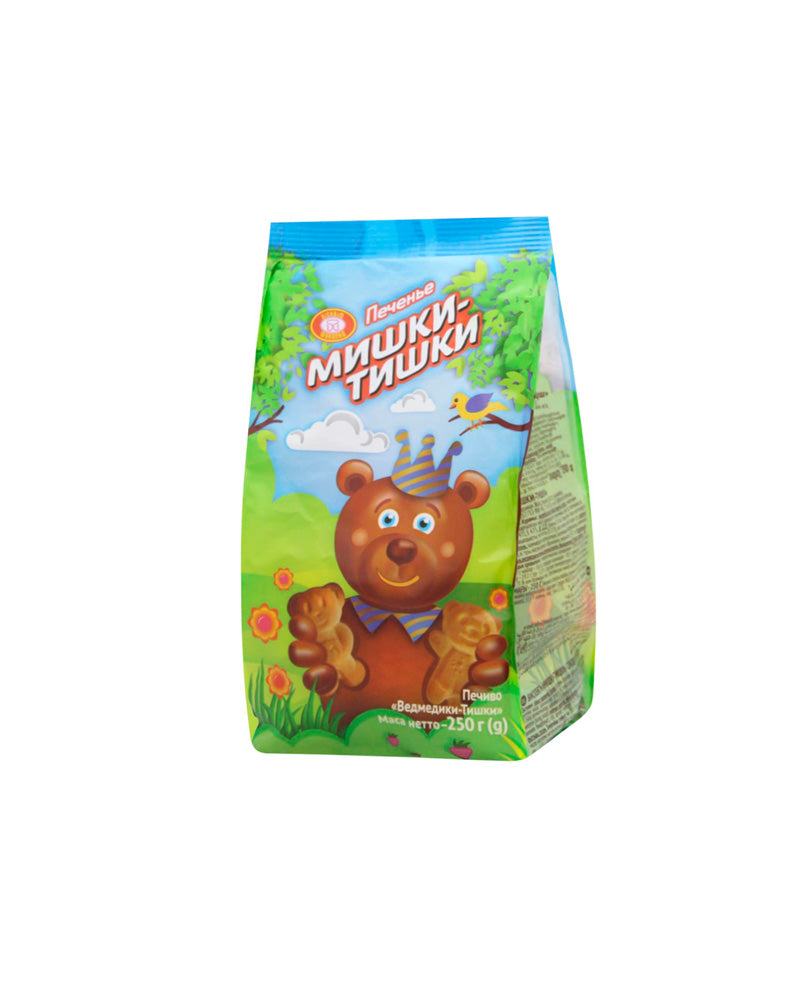 Biscuit Chocolate - Cookies Mishki-Tishki 250gr