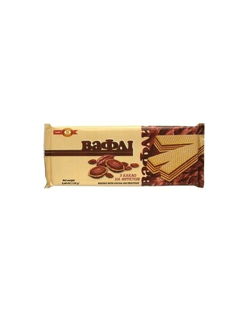 Biscuit Chocolate - Wafers (Fructose) Cocoa 130gr