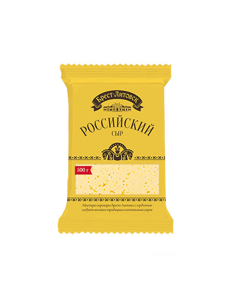 Brest-Litovsk – Cheese Rossiyskiy 50% 500gr