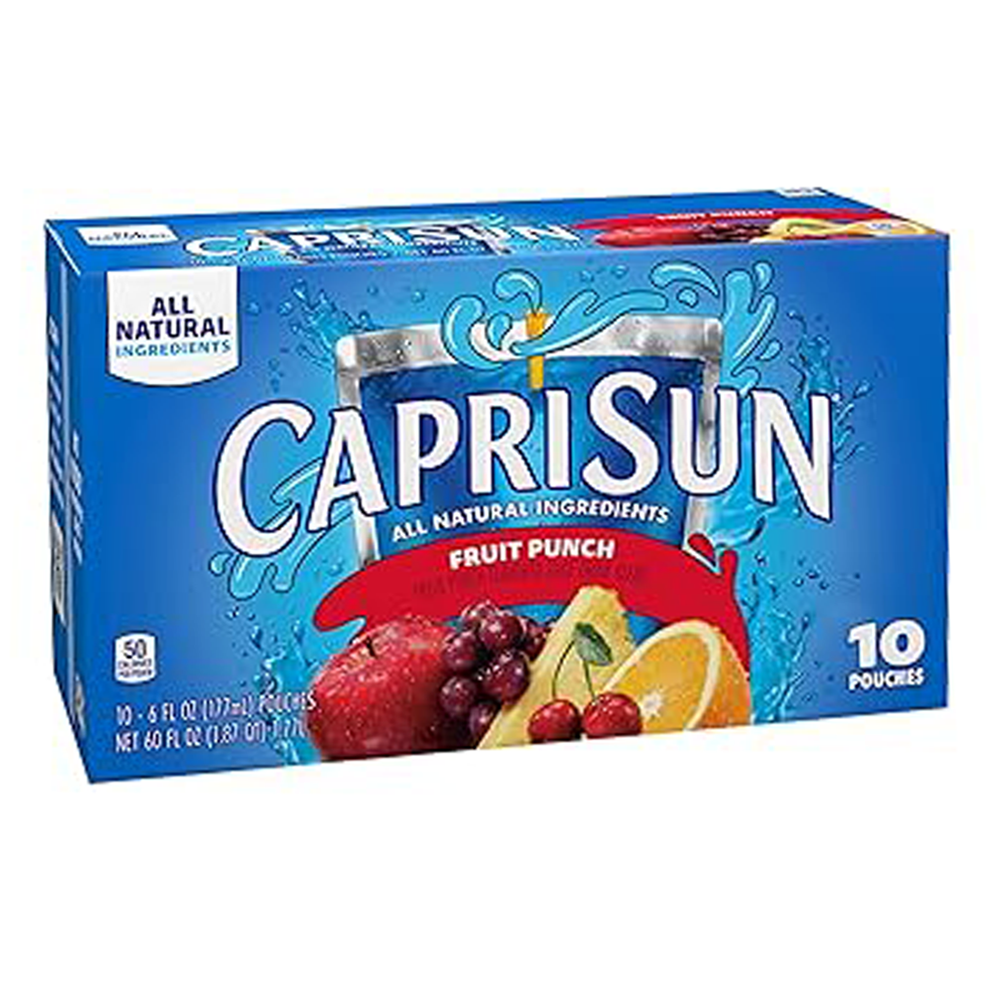 Juice Drink Fruit Punch 10pk – 60 oz (1.77 lt)