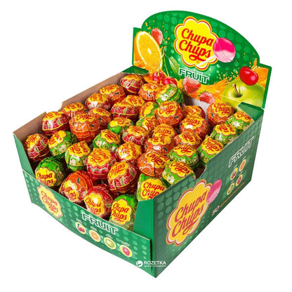 Candy Caramel Chupa Chups Fruit – 0.48 oz (13.6 gr)