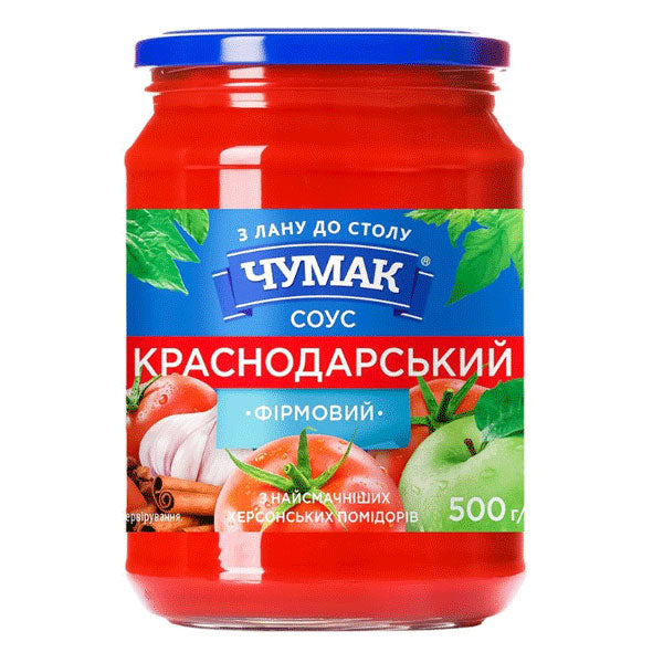 Чумак Соус Краснодарский — Стакан — 17.64 унции (500гр)