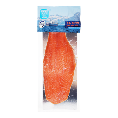 Sliced Slightly Salted Norway Salmon – 2.2 lb (1 kg)