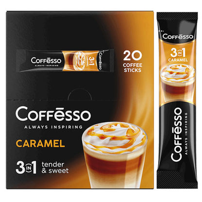 Coffee 3in1 Caramel Sticks – 8 oz (227 gr)