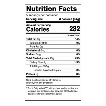 Cookies Dark with Mango and Passion – 10.58 oz (300gr)