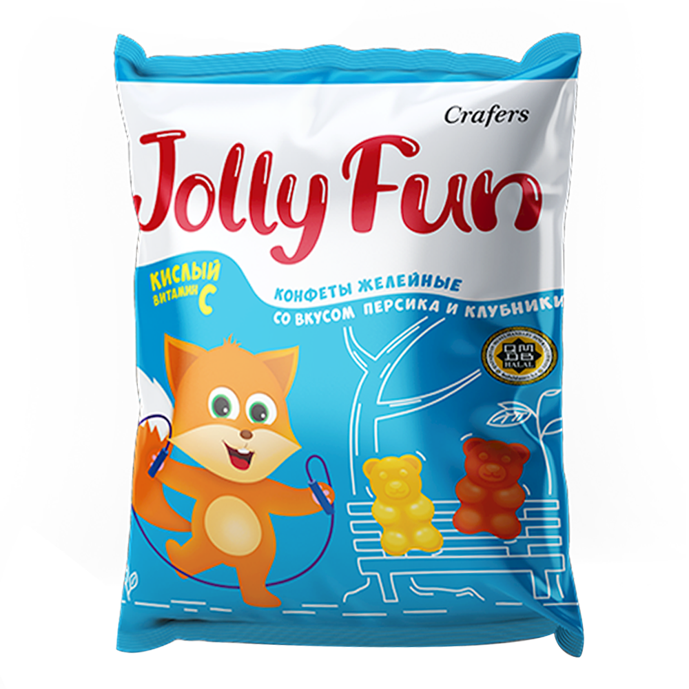 Candy Jelly Jolly Fun Vitamin C – Pack – 2.47 oz (70 gr)