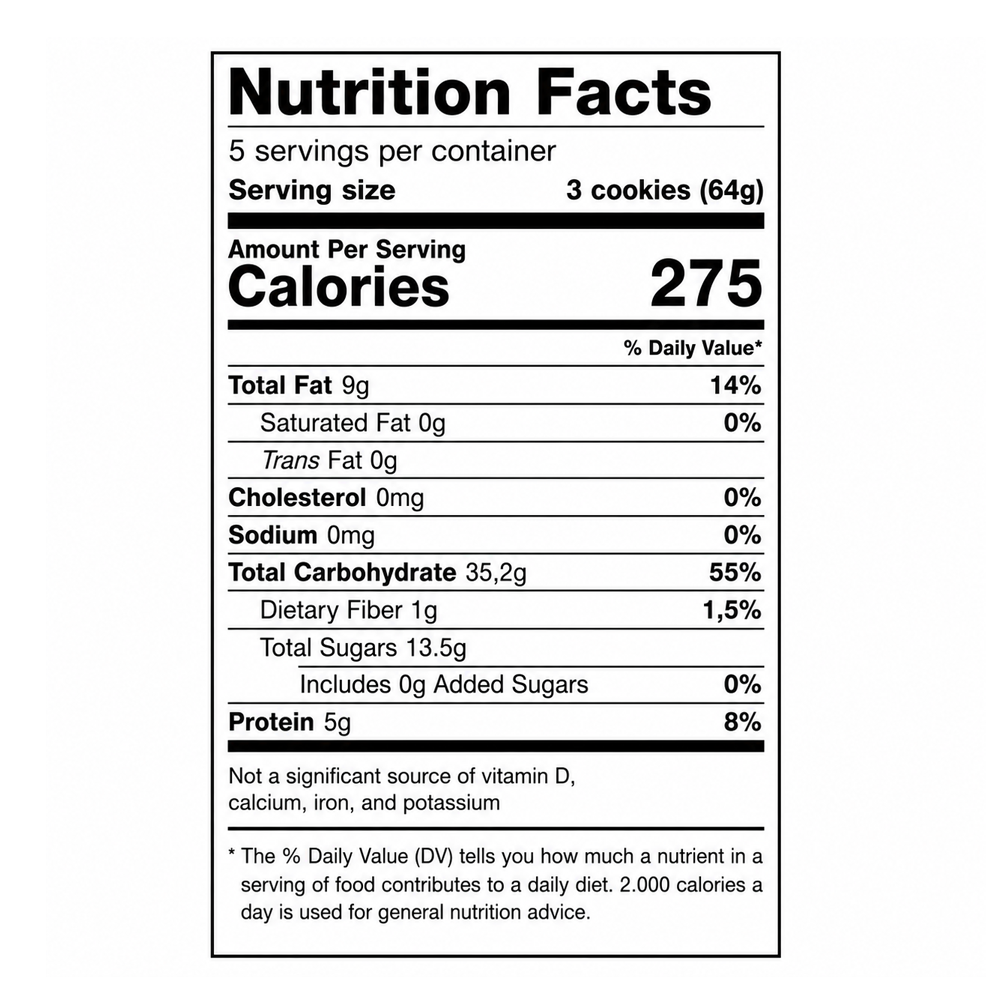 Cookies Dark with Fig – 10.58 oz (300gr)