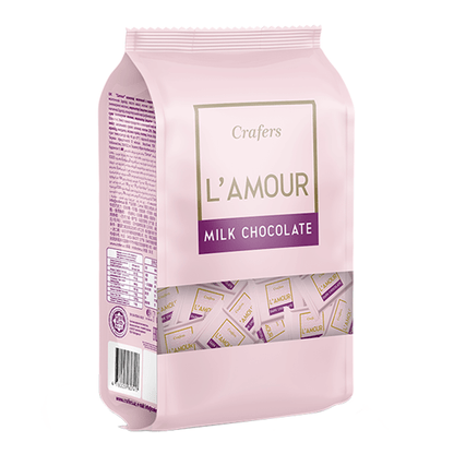 Candy Choco L'Amour Milk –  Pack – 15.87 oz (450gr)