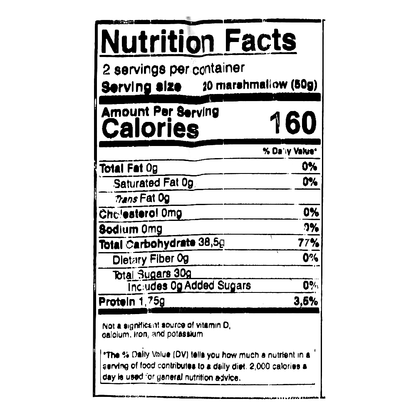 Marshmallow Mello Minis – 3.53 oz (100gr)