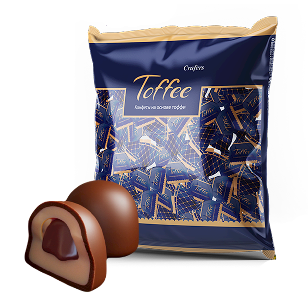 Конфеты Choco Toffee Chocolate – Упаковка – 1,1 фунта (500 г)