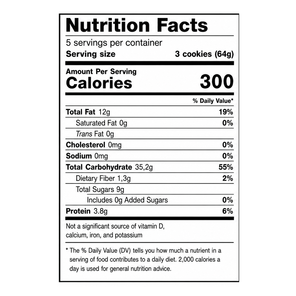 Cookies with Milk and Creamy – 10.58 oz (300gr)