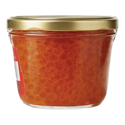 Red Caviar Coho Salmon Red Gold –  Glass – 7.05 oz (200gr)