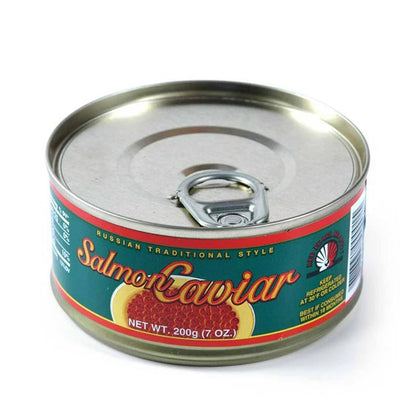 Red Pearl Red Caviar Granular Russian Style Zernistaya –  Can – 7.05 oz (200gr)