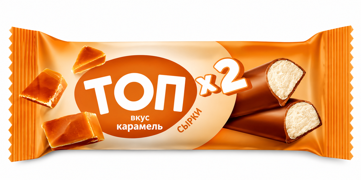 Caramel Glazed Cheesebar – 1.41 oz (40 g)