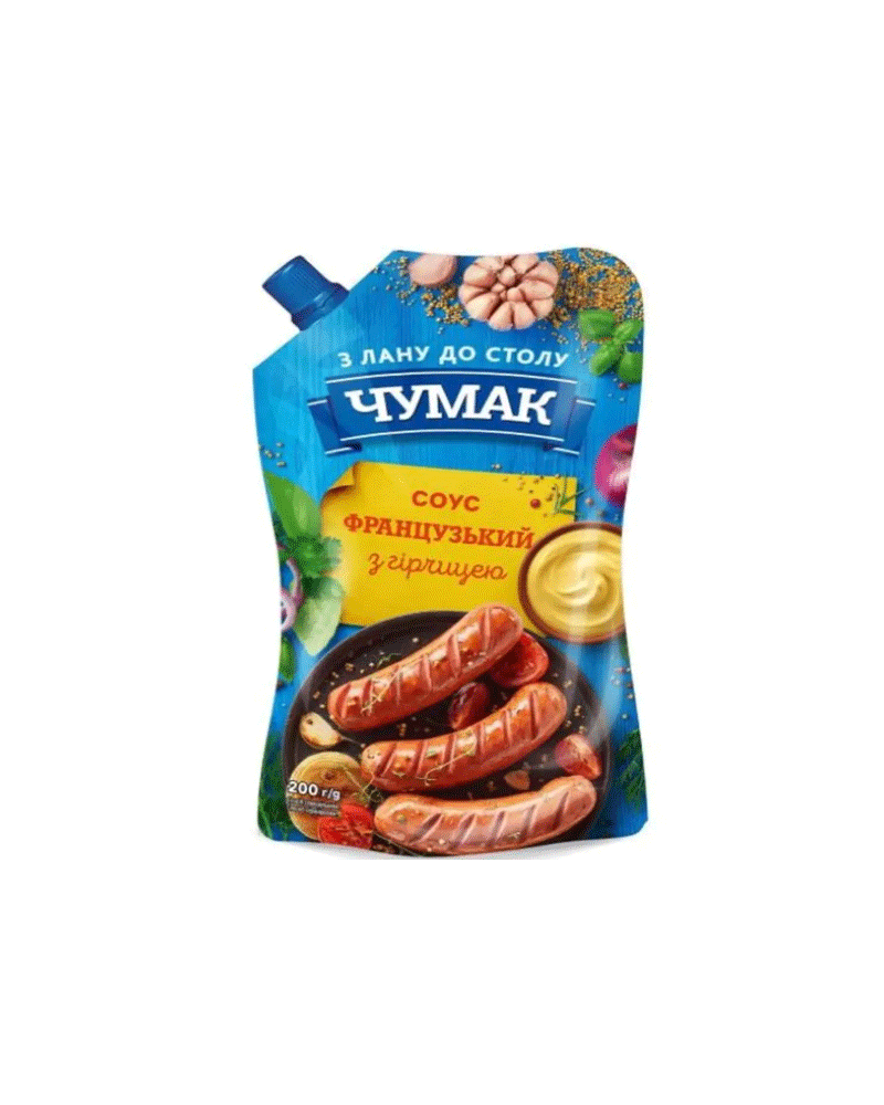 Chumak - Sauce (Doy Pack) French W/Mustard 200gr