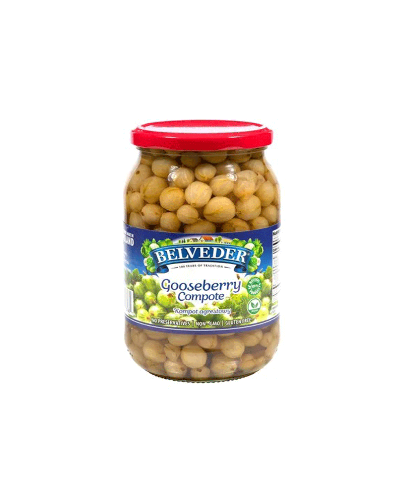 Belveder - Compote Gooseberry (Krizhovnik) 900gr