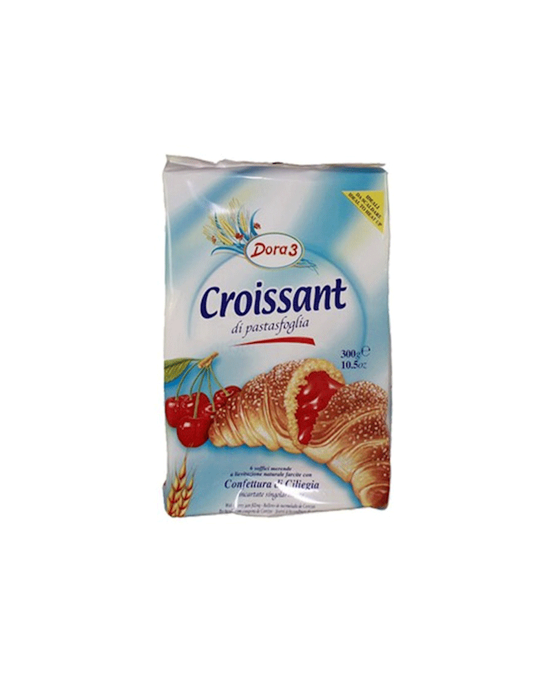 Dora - Croissant Cherry 6ct 300gr