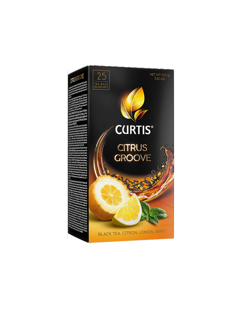 Curtis - Tea Black Citrus Groove 25tb