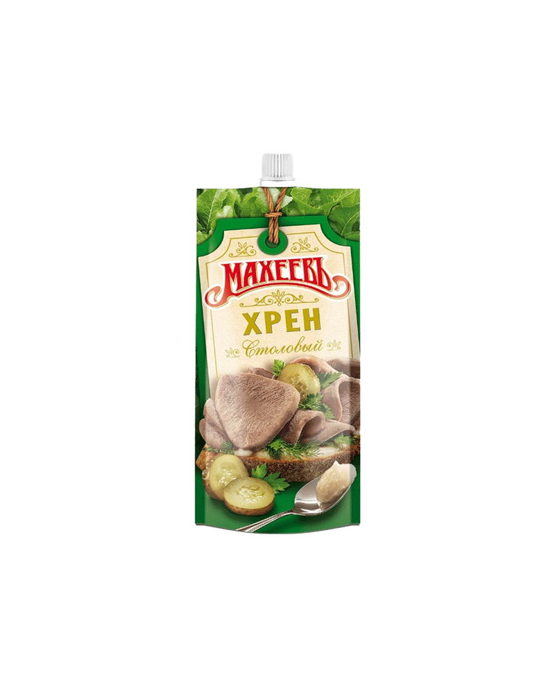 Maheev - Sauce-Seasoning Horseradish (DoyPack) 140 gr