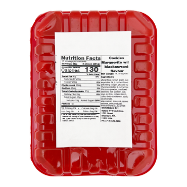Cookies Margaritka with Blackcurrant – Box – 14.11 oz (400 gr)