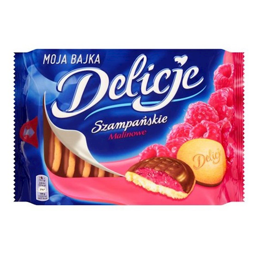 Печенье «Шоколадное лакомство с малиной» – Коробка – 294 г (10,4 унции)