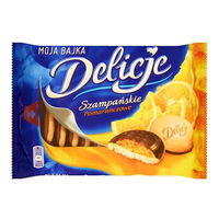 Cookies Choco Glazed Delicje with Orange – Box – 10.4 oz (294 gr)