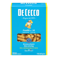 Pasta Fusilli #34 – 16 oz (454 gr)