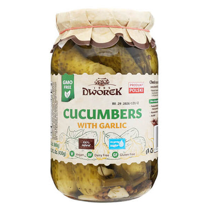 Marinated Pickles with Garlic – 31.75 oz (900gr)