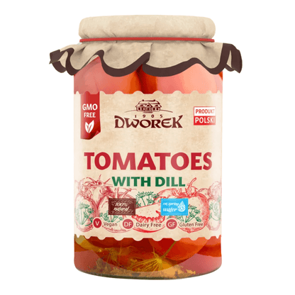 Marinated Tomatoes with Dill – 31.75 oz (900gr)