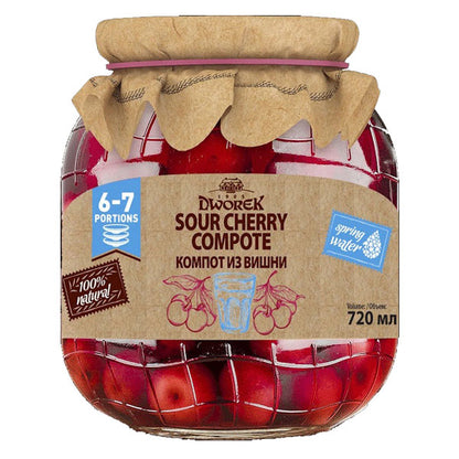 Compote Sour Cherry – 25.4 oz (720gr)