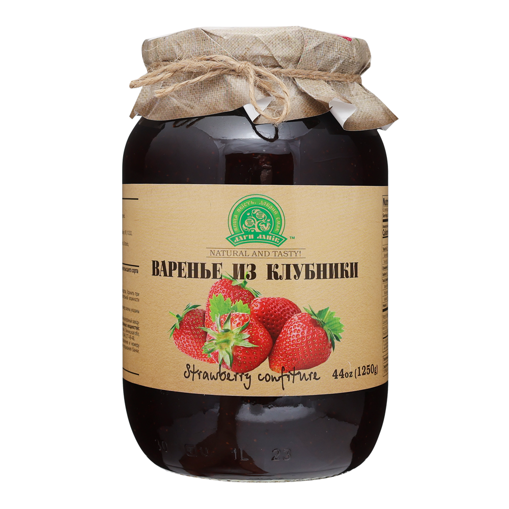 Клубничное варенье – 44,09 унции (1250 г)