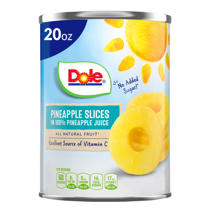 Canned Slice Pineapple – 20 oz (567 gr)