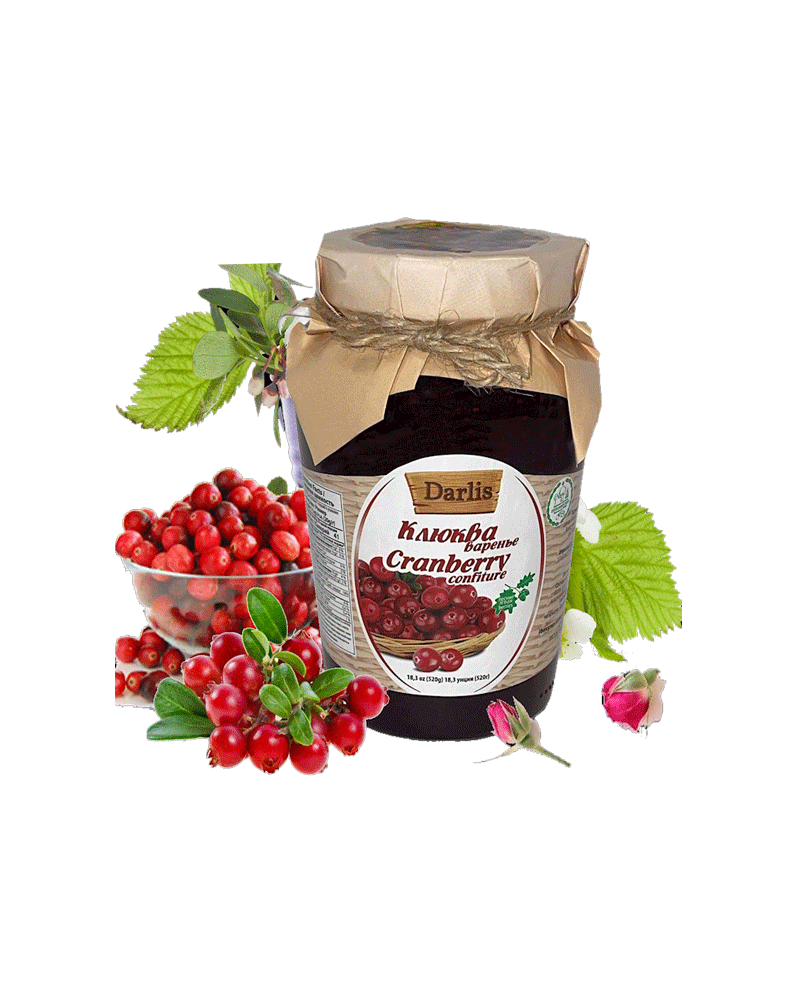 Darlis - Preserve Confiture Cranberry 520gr