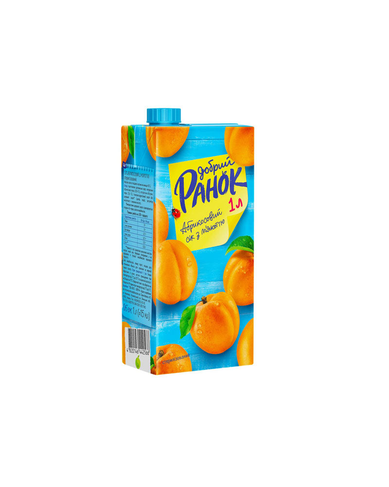 Dobriy Ranok - Juice (Tp) Apricot 1lt