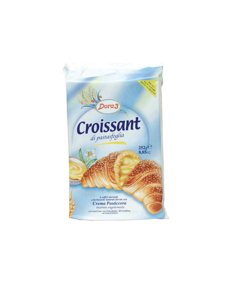 Dora - Croissant Custard Cream 6ct 300gr