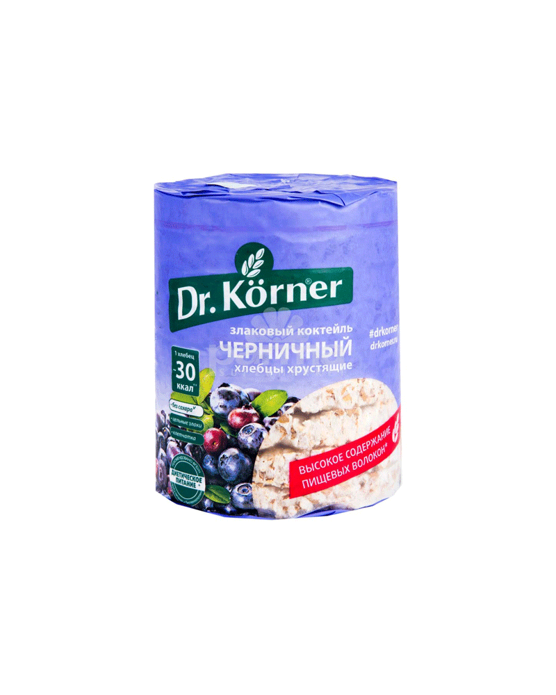 Dr.Korner - Crispy Bread Blueberry 100gr