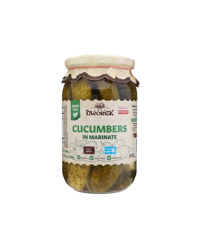 Dworek - Marinated Pickles 900gr