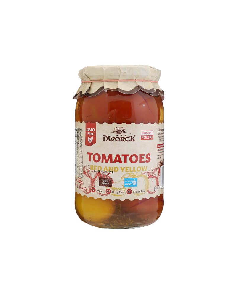 Dworek - Marinated Tomatoes Yellow And Red 900ml