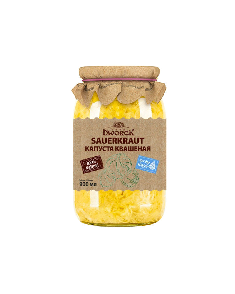 Dworek - Pickled Sauerkraut 900gr