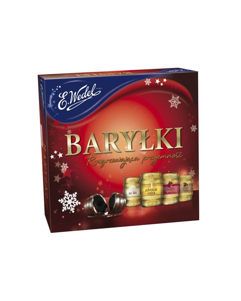 E. Wedel – Candy Gift-box Barylki Dark Choco With Alcohol 200gr