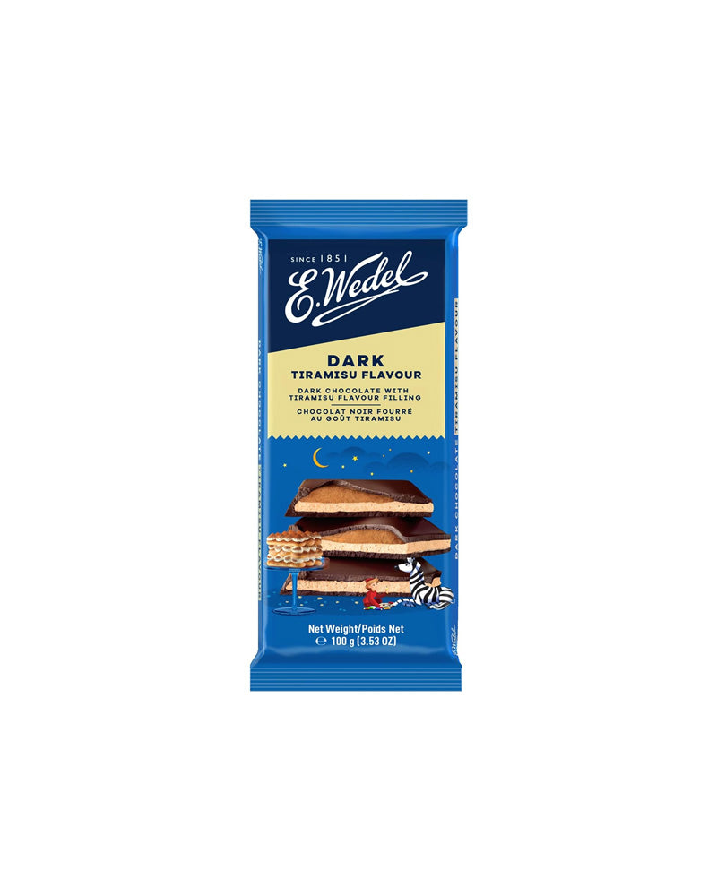 E.Wedel - Chocolate Dark W/Tiramisu 100gr