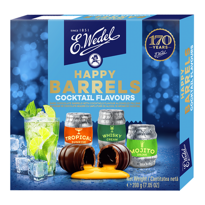 Candy Gift Box Liquor Barylki with Cocktail – 7.05 oz (200gr)