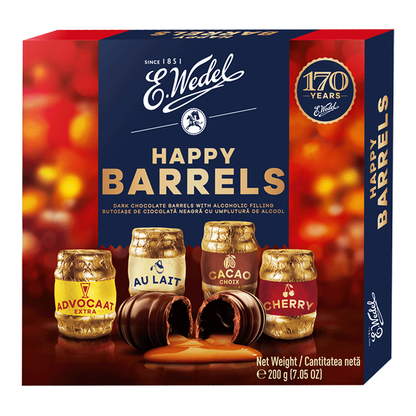 Candy Gift Box Liquor Barylki Dark Choco with Alcohol – 7.05 oz (200gr)