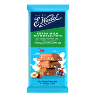 Chocolate Milk Extra with Hazelnuts – Bar – 2.82 oz (80 gr)