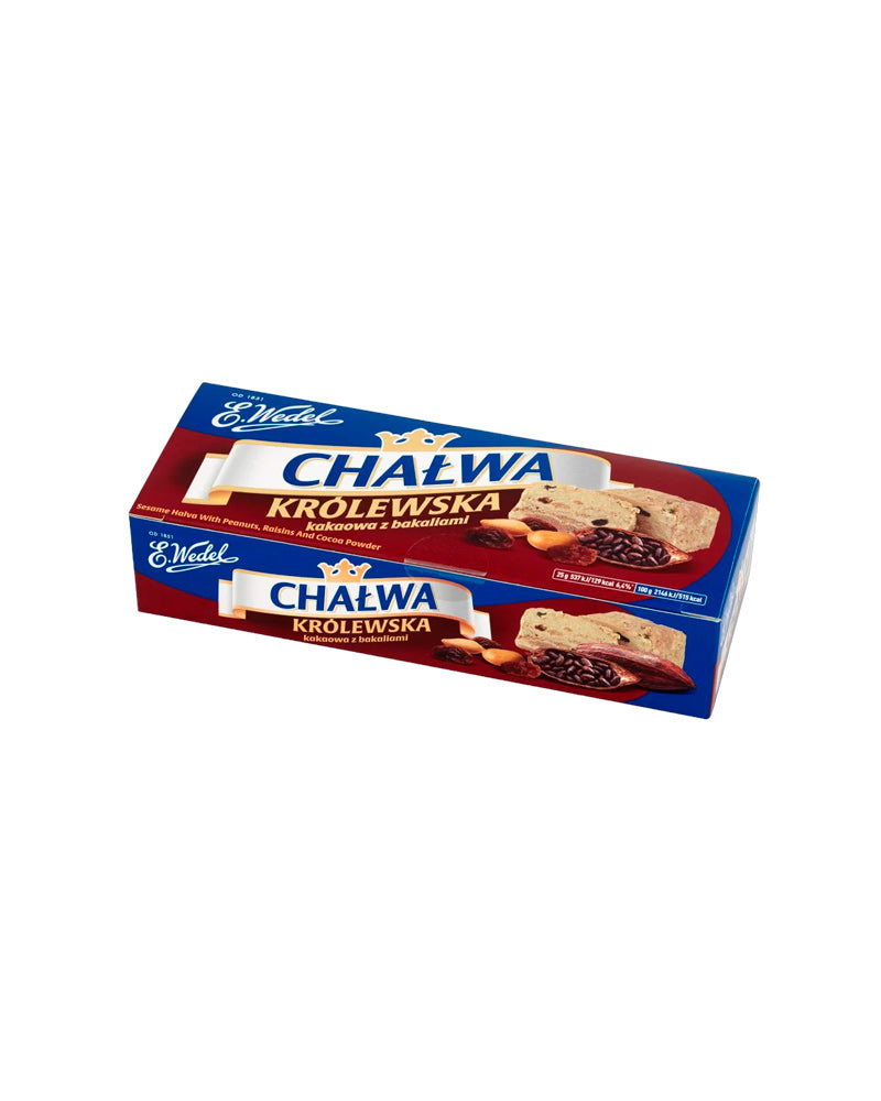 E.Wedel - Halva Krolewska W/Cocoa+Nuts+Raisin 250gr