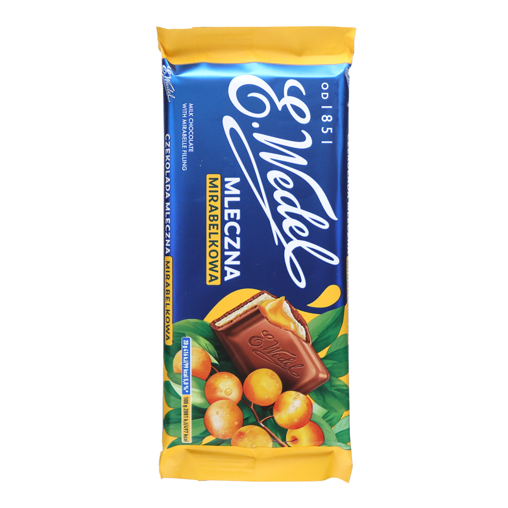 Chocolate Milk with Mirabelle – Bar – 3.53 oz (100 gr)