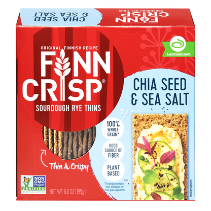 Toasted Bread with Chia Seeds, and Sea Salt – Box – 6.88 oz (195 gr)